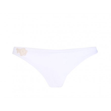 Slip taille basse LISE CHARMEL FANTAISIE ROMAINE BLANC