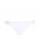 Slip de bain taille basse LISE CHARMEL FANTAISIE ROMAINE BLANC