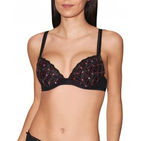 Soutien-gorge push-up AUBADE BAHIA BOIS DE ROSE