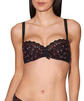 Soutien-gorge balconnet AUBADE BAHIA BOIS DE ROSE