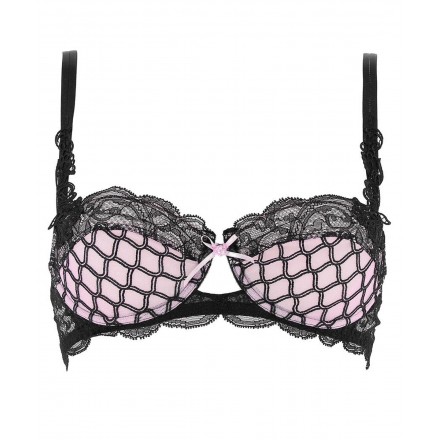 Soutien-gorge corbeille LISE CHARMEL J'AVOUE AVEUX ROSE