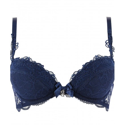 Soutien-gorge push-up LISE CHARMEL SOIR DE VENISE BLEU VENISE