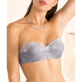 Soutien-gorge bandeau bretelles amovibles LISE CHARMEL SOLEIL ET EMBRUNS SOLEIL ECAILLE