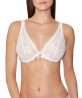 Soutien-gorge triangle armatures confort AUBADE FLEURS DE PLAISIR OPALE