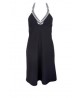 Robe de plage LISE CHARMEL NEW CROISIERE BLANC NOIR