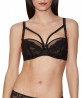 Soutien-gorge balconnet AUBADE TROUBLANT DESIR NOIR