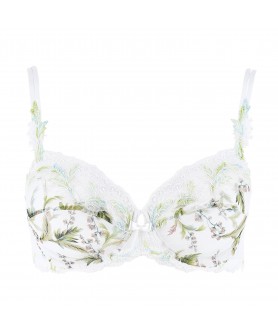 Soutien-gorge avec armatures LISE CHARMEL AURA TROPICAL BLANC EXOTIQUE