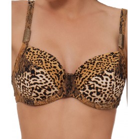 Haut de maillot de bain corbeille bonnet profond LISE CHARMEL GRIFFE FELINE