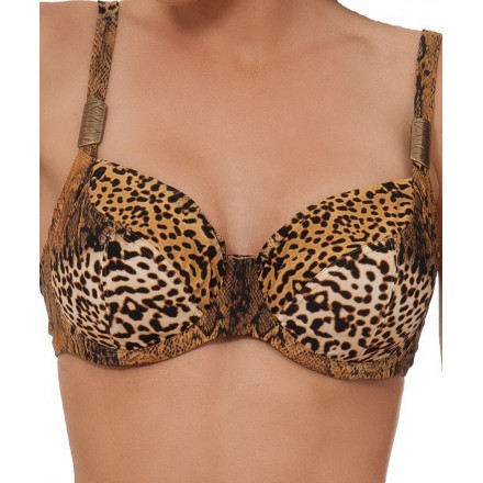 Haut de maillot de bain corbeille bonnet profond LISE CHARMEL GRIFFE FELINE