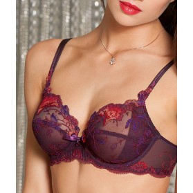 Soutien-gorge armature LISE CHARMEL ULTRA FEMININ DAHLIA FEMININ