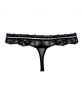 String LISE CHARMEL RESILLE LOTUS NOIR LILAS