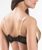 Soutien-gorge corbeille confort AUBADE FEMME GLAMOUR OR NOIR