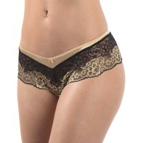 Shorty AUBADE FEMME GLAMOUR OR NOIR