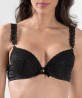 Soutien-gorge push-up AUBADE FEMME AUBADE NOIR