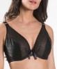 Soutien-gorge triangle avec armatures confort AUBADE FEMME AUBADE NOIR