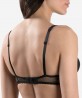 Soutien-gorge push-up AUBADE FEMME ROMANTIQUE NOIR VENUS