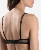 Soutien-gorge corbeille AUBADE FEMME ROMANTIQUE NOIR VENUS