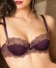 Soutien-gorge corbeille LISE CHARMEL SPLENDEUR SOIE SPLENDEUR GRENAT