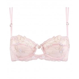 Soutien-gorge corbeille LISE CHARMEL FRISSON VEGETAL VEGETAL ROSE