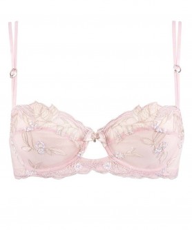 Soutien-gorge corbeille LISE CHARMEL FRISSON VEGETAL VEGETAL ROSE