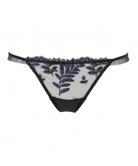 String sexy LISE CHARMEL CARESSE FOUGERE NOIR SAPHIR