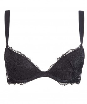 Soutien-gorge push-up LISE CHARMEL DENTELLE DESIGN NOIR