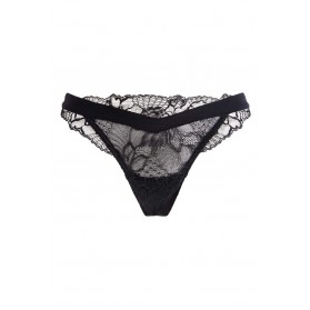 Tanga LISE CHARMEL DENTELLE DESIGN NOIR