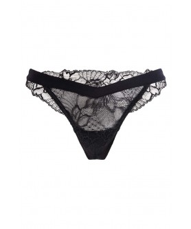 Tanga LISE CHARMEL DENTELLE DESIGN NOIR