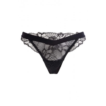 Tanga LISE CHARMEL DENTELLE DESIGN NOIR