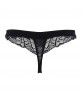 Tanga LISE CHARMEL DENTELLE DESIGN NOIR