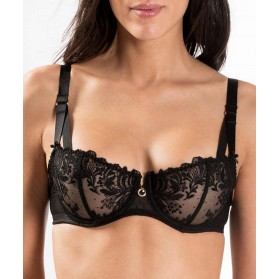 Soutien-gorge corbeille confort AUBADE FEMME PASSION NOIR