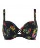 Haut de maillot de bain corbeille fitting LISE CHARMEL IRIS OISEAU OISEAU TROPICAL