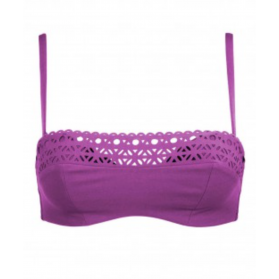 Haut de maillot de bain brassière LISE CHARMEL AJOURAGE COUTURE AJOUARAGE VIOLET