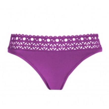 Slip de bain taille basse LISE CHARMEL AJOURAGE VIOLET