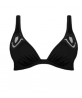 Haut de maillot de bain armature bonnets profonds SIMONE PERELE MAYA NOIR