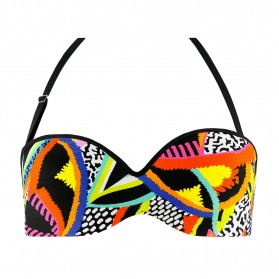 Haut de maillot de bain bandeau coque ANTIGEL DE LISE CHARMEL LA MAASAI