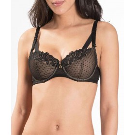 Soutien-gorge armatures AUBADE FEMME PASSION NOIR