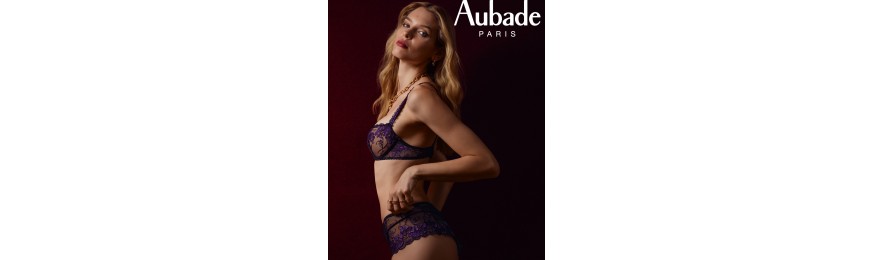 COLLECTION AUBADE A FLEUR DE TOI DARK ORCHID