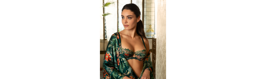 COLLECTION LISE CHARMEL TROPIQUE EN FLEURS NATURE TROPIC