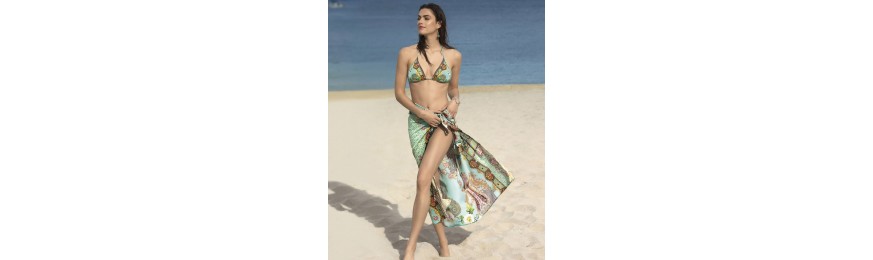 -50% COLLECTION LISE CHARMEL FLEURS LAGON LAGON AZUR