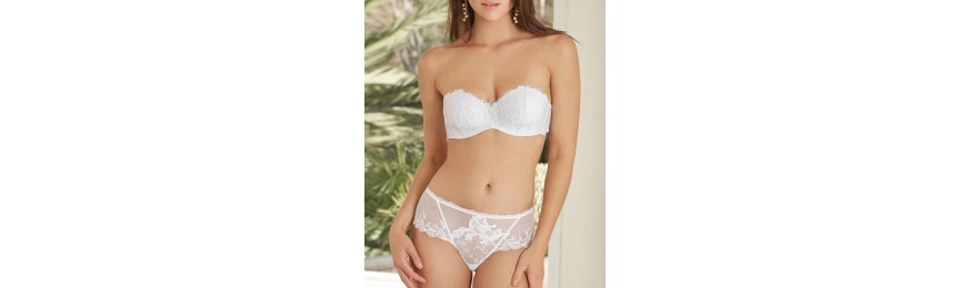 -50% COLLECTION LISE CHARMEL ACANTHE ARTY BLANC