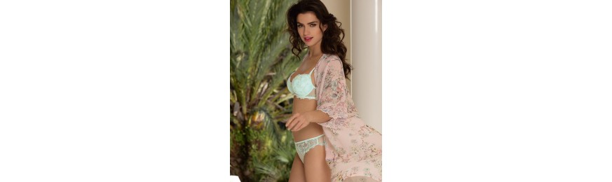 -60% COLLECTION LISE CHARMEL DRESSING FLORAL FLORAL JADE